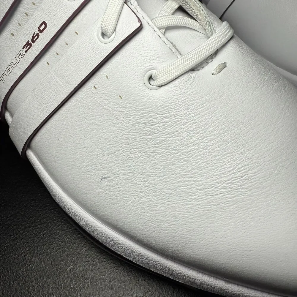 Adidas Tour 360 24 Boost Golf Shoes Cloud White Shadow IE3366 Men's Size 11.5